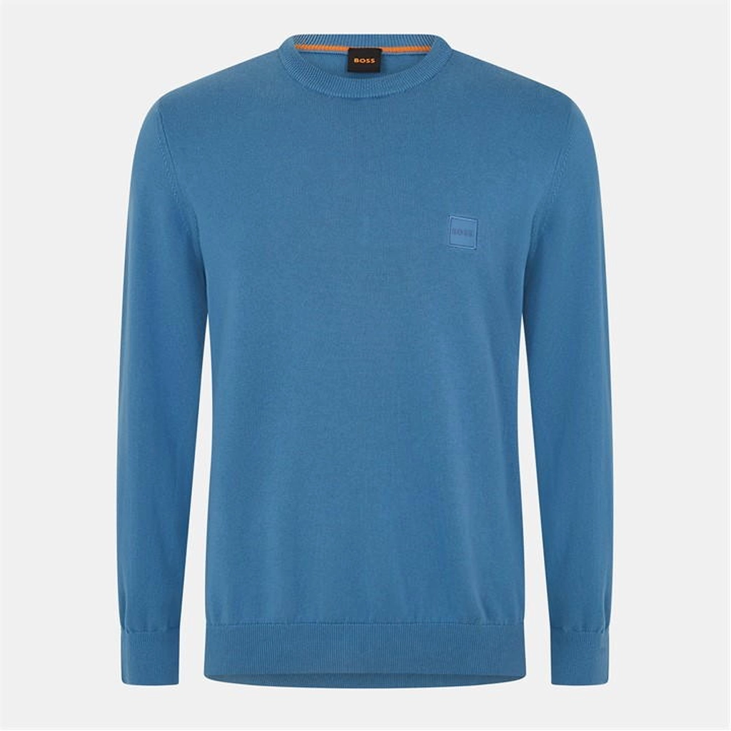 Hugo Boss Kanovano Knitted Jumper - Blue